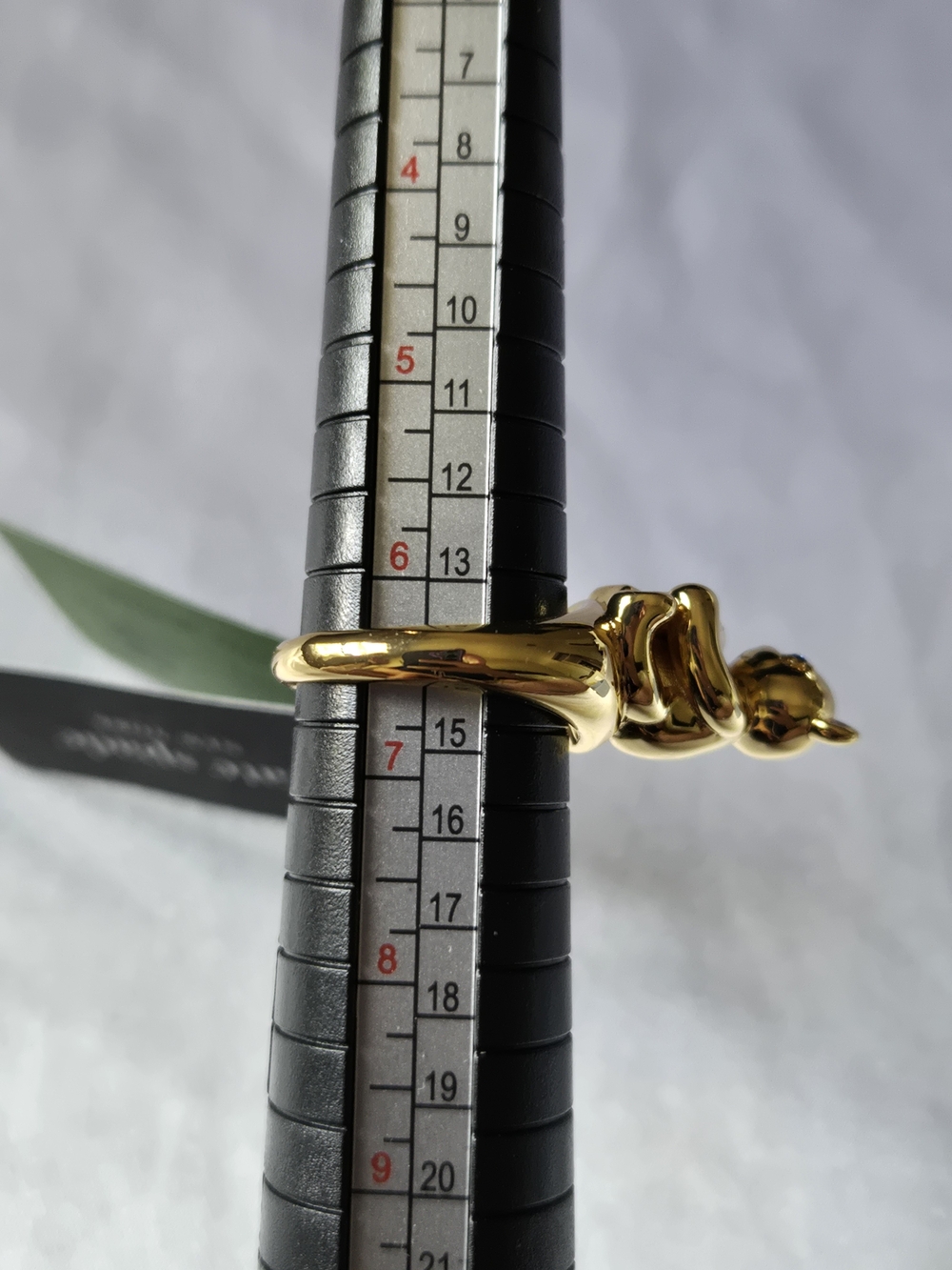 kate spade NWT "Oh What Fun" Spade Teddy Bear Ring 6.5 - Picture 6 of 6